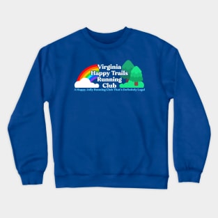 Virginia Happy Trails Running Club Crewneck Sweatshirt